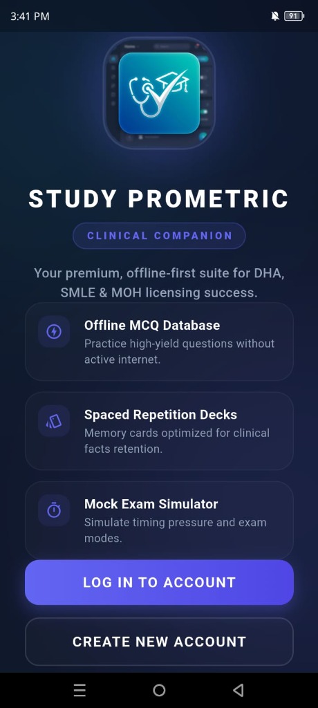 App Welcome & Features